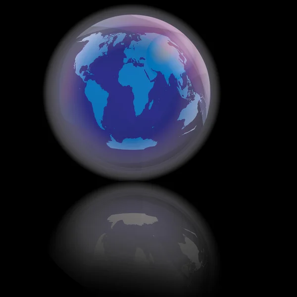 Planète bleue — Image vectorielle