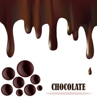 Chocolate background clipart