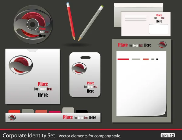 stock vector Set of corporate identity templates