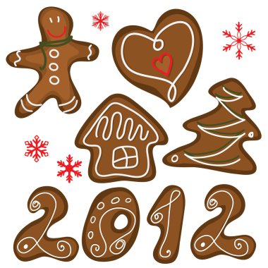 Christmas cookies clipart