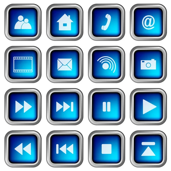 Set of Icons — Stock Vector