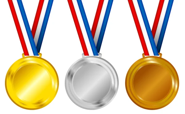 Conjunto de medalhas —  Vetores de Stock