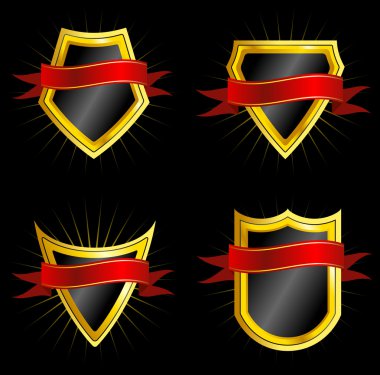 Set of Shields clipart