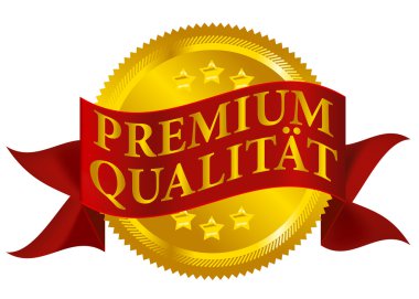 Premium Quality Seal - German Version clipart