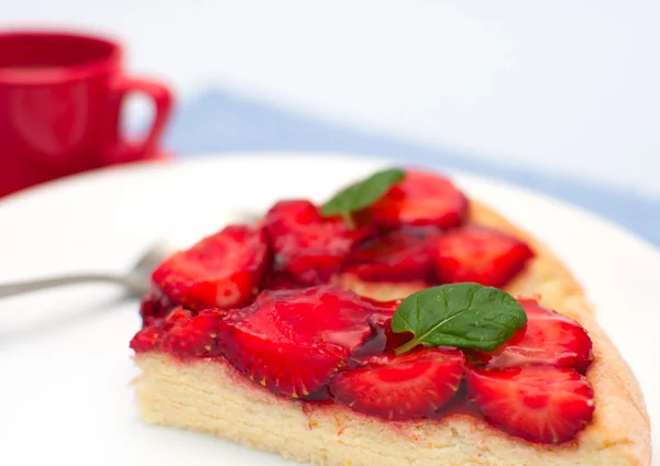 Strawberry Pie — Stock Photo, Image