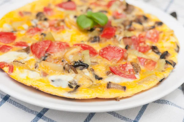 Egg Omelette — Stock Photo, Image