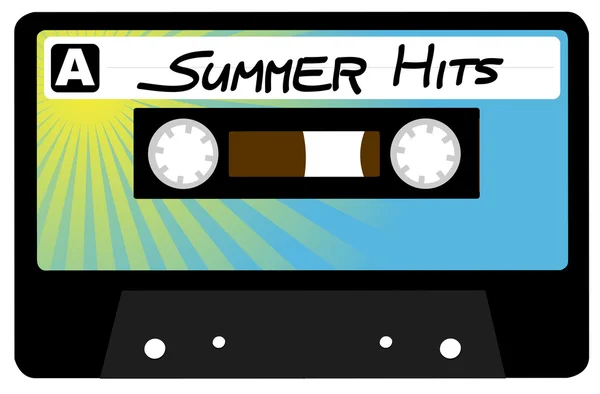 Summer Hits Tape — Stock Vector