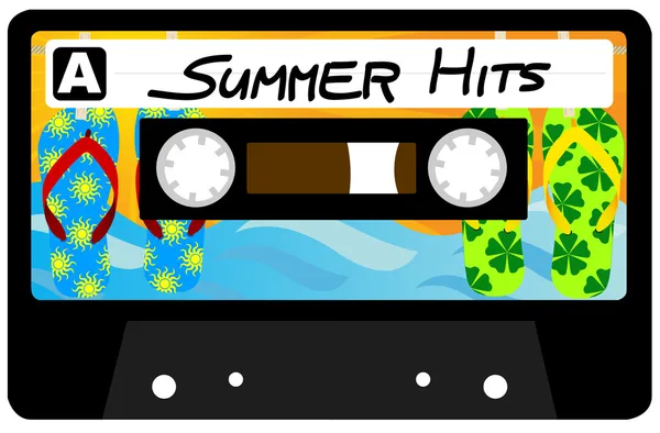 Summer Hits Tape — Stock Vector