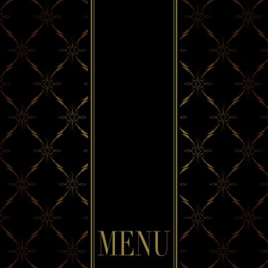 Menu Card Design clipart