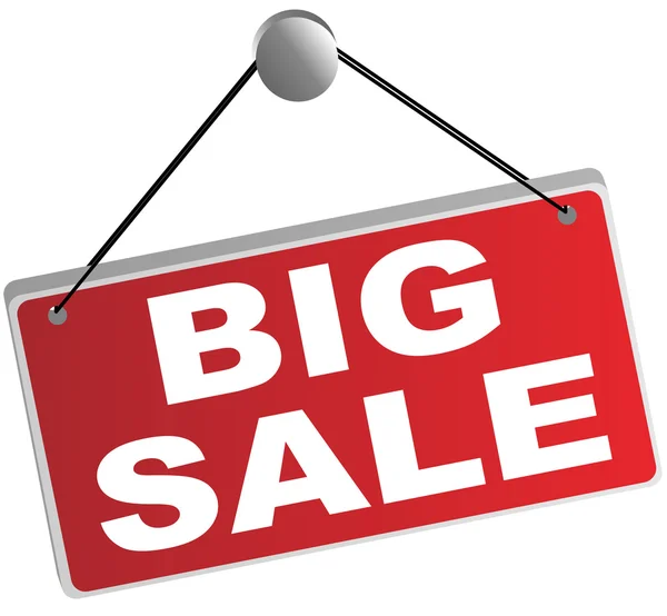 Big Sale Sign — Stock Vector