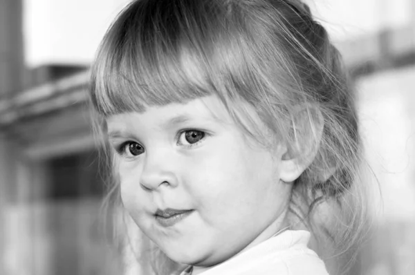 Stock image Portrait of blond small girl