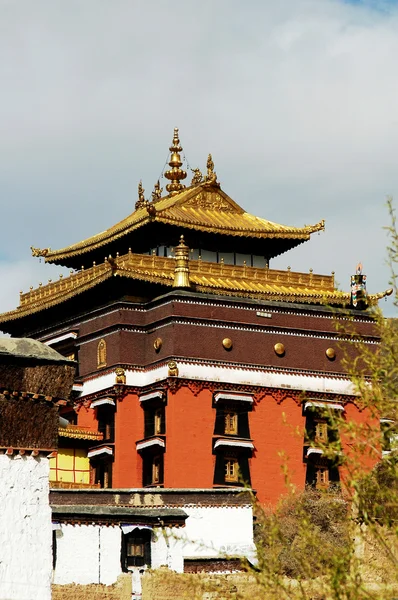 Lamasery tybetański — Zdjęcie stockowe