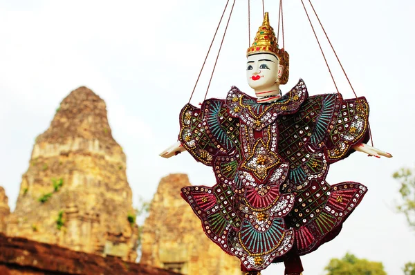 Puppet at Angkor,Cambodia — Stock Photo, Image
