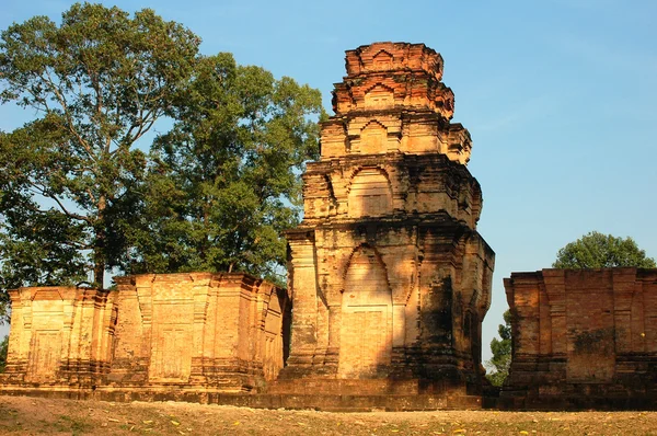 Angkor Kamboçya Kalesi'nde — Stok fotoğraf