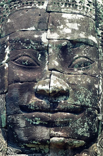 Estatua gigante de buddha en Angkor, Camboya — Foto de Stock