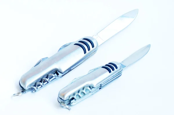 A pair of stainless Knives — Stock Photo, Image