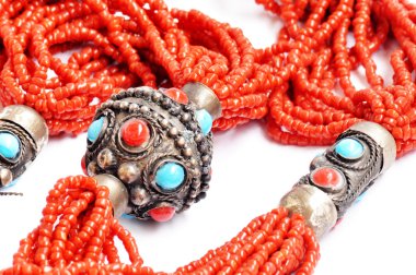 Tibetan jewelries clipart