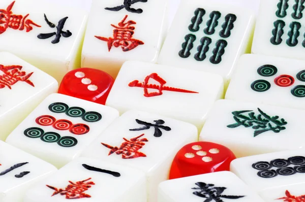 Chiński mahjong — Zdjęcie stockowe