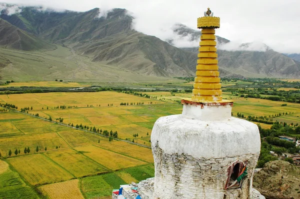 Landschaft in Tibet — Stockfoto