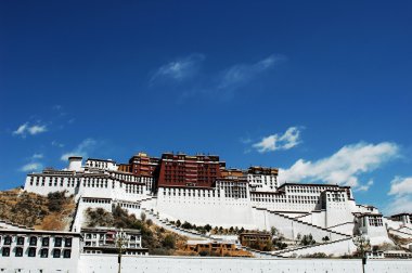 Potala Sarayı Tibet'te