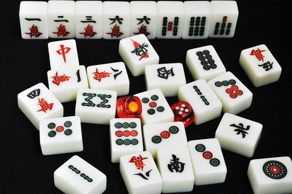 stock image Chinese mahjong