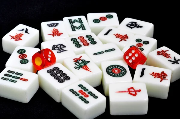 Mahjong chinois — Photo