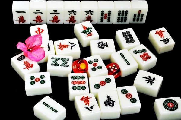 Chinese mahjong — Stockfoto