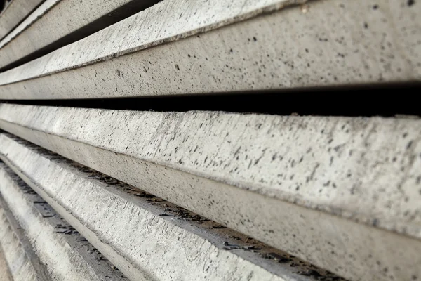 Textura de pilotes de base de hormigón gris — Foto de Stock