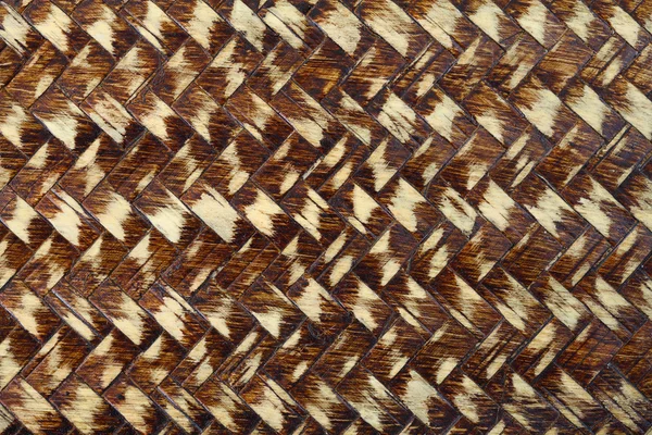 Thai Handcraft of Bamboo Weave — Stock Photo, Image