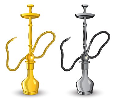 Isolated image of hookah clipart