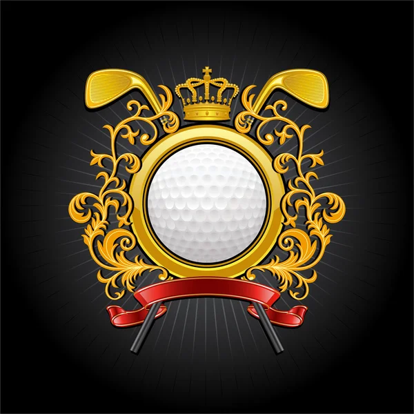 Waffenstillstand. Golf-Symbol — Stockvektor