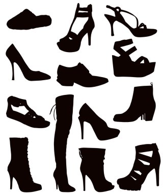 Ladies Footwear clipart