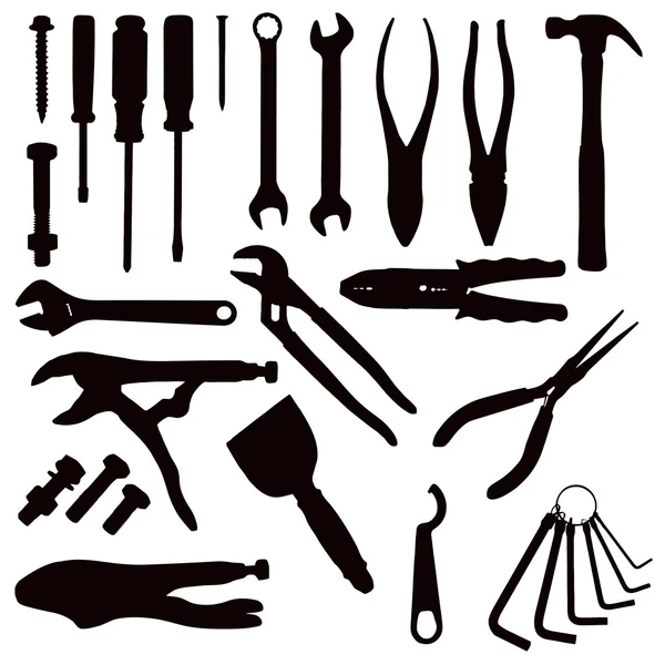 Various Tools — Stock Vector