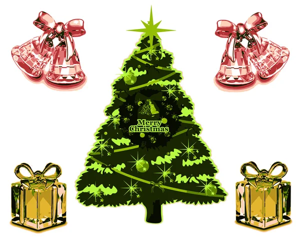 Kartka świąteczna vb — Wektor stockowy