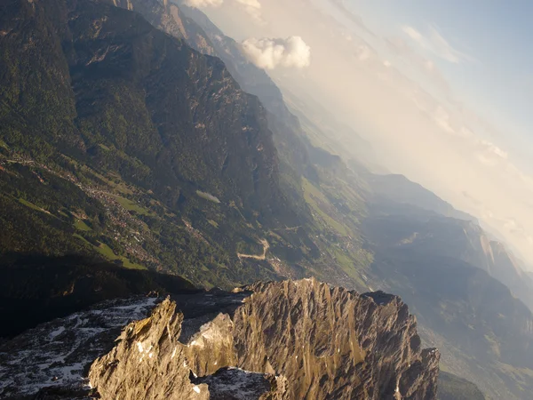 Alpine utsikt – stockfoto