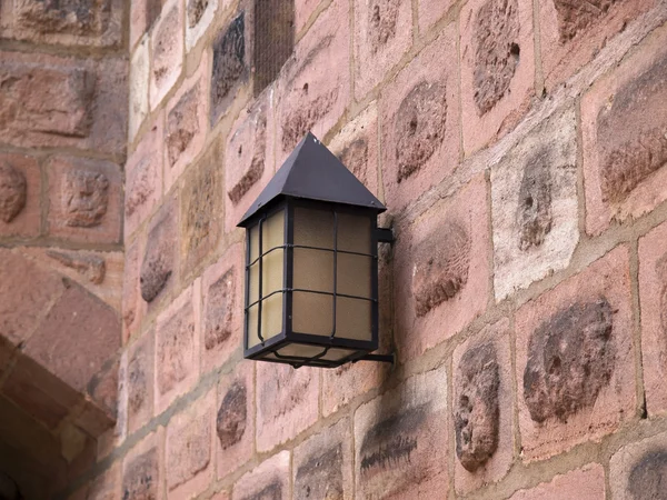 stock image Lamp on the wall