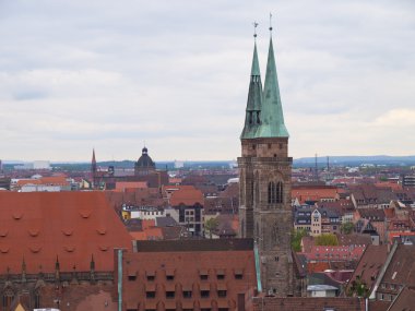 Nuremberg roofs clipart
