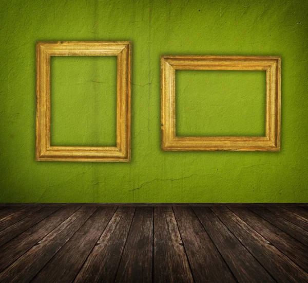 Groen interieur — Stockfoto