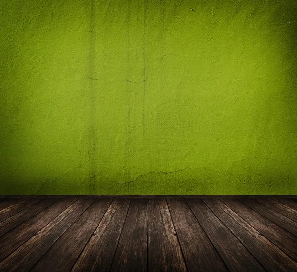 녹색 방 — 스톡 사진