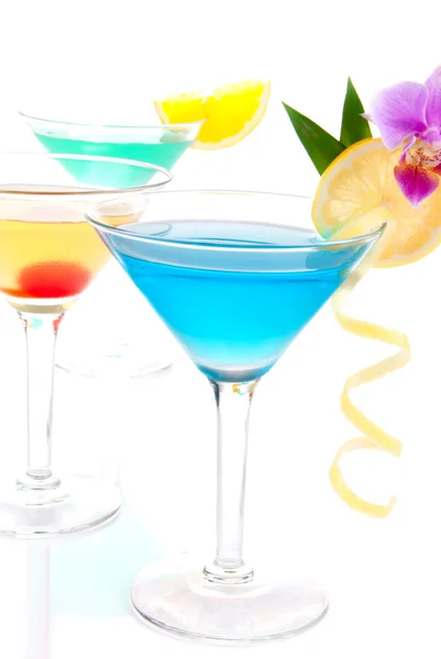 Tropical martini Cocktails — Stock Photo, Image