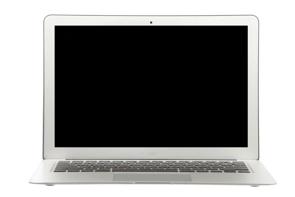 Moderne populaire laptop dun en licht — Stockfoto