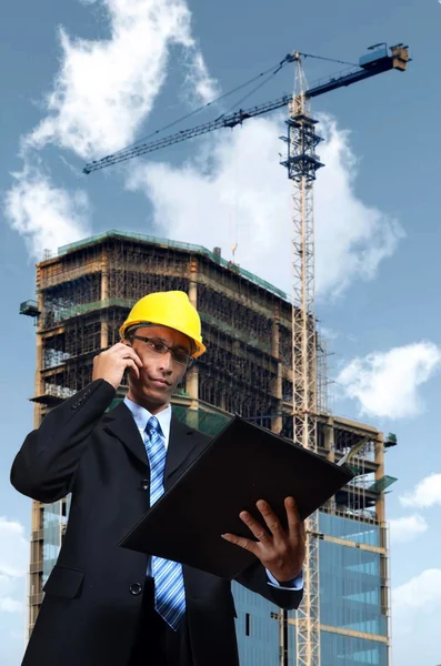 Byggnadsingenjör — Stockfoto