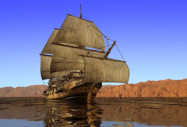 The ship clipart