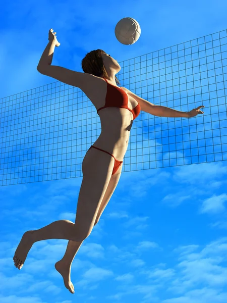 Volleyball. — Stock Photo, Image