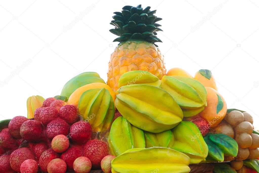 Fruit statue