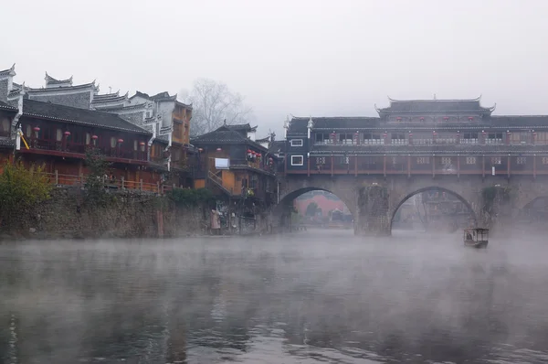 Çin nehir manzara — Stok fotoğraf