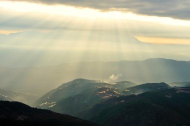 sunrise adlı dağ alan