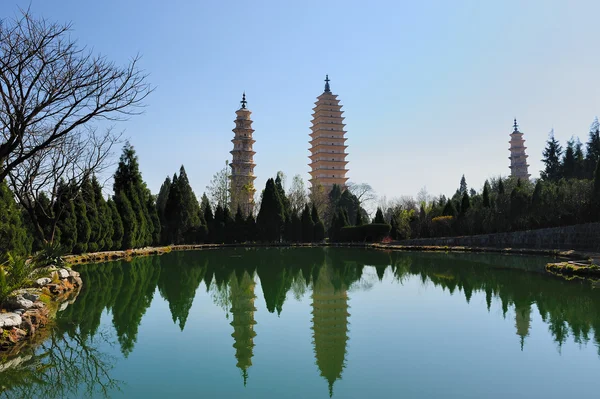 Chinese Buddhist pagodas — Stock Photo, Image