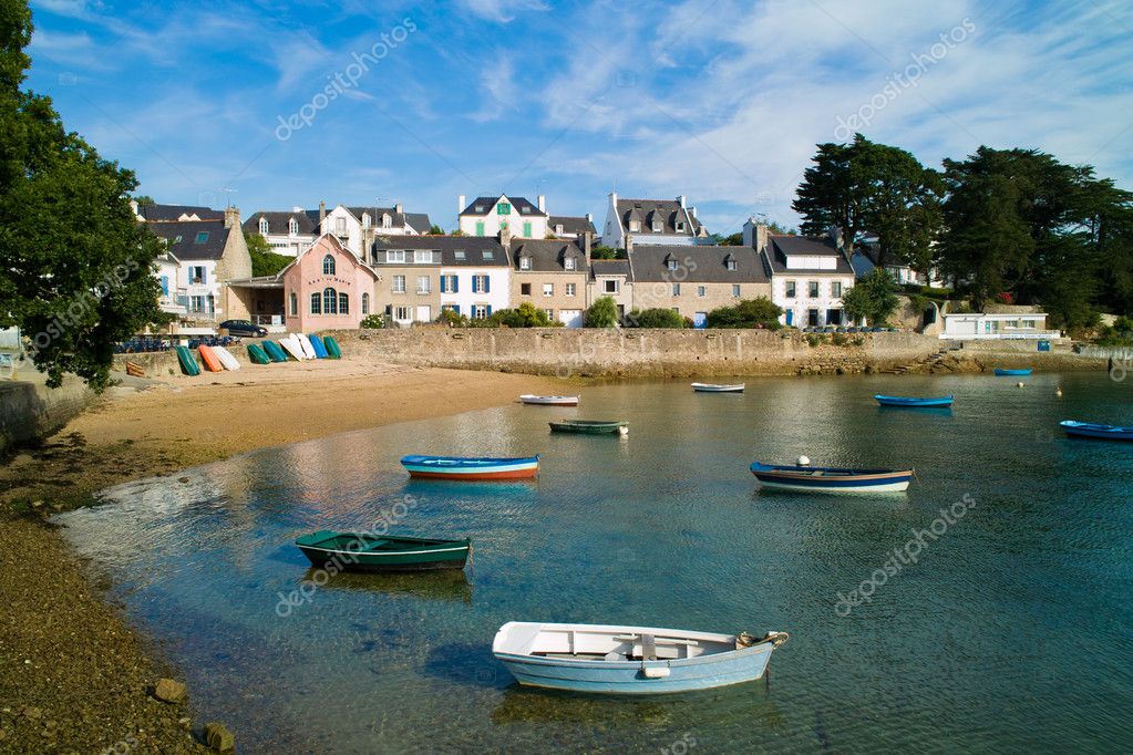 Sainte marine combrit in brittany — Stock Photo © saintho #6044831