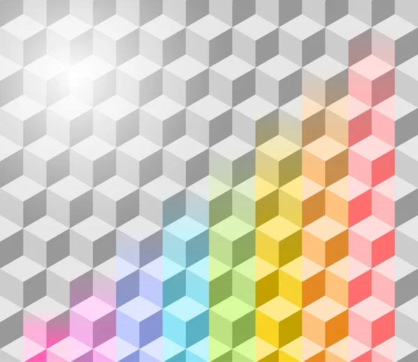 虹の抽象的なベクトルの背景。eps 10 — ストックベクタ